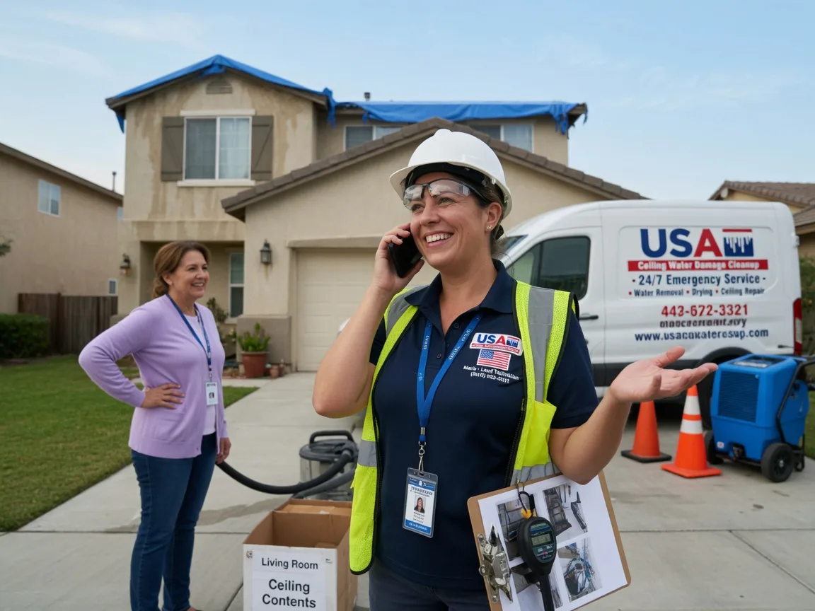 Ceiling Water Damage Restoration Portage, WI FAQs